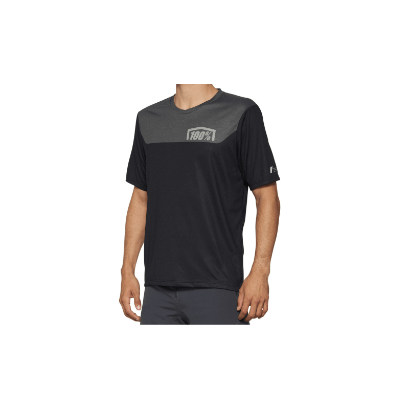 CAMISETA 100% AIRMARIC BLACK/CHARCOAL 2022