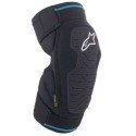 RODILLERAS ALPINESTARS E-RIDE NEGRA/CYAN
