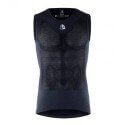 CAMISETA INTERIOR ETXEONDO LABUR NEGRA