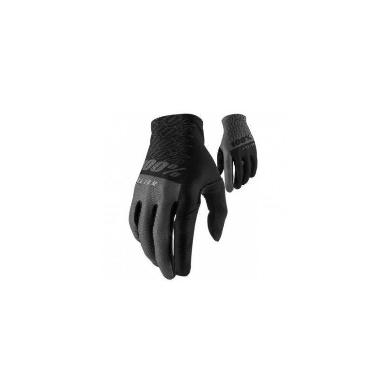 GUANTES 100% CELIUM NEGRO - GRIS