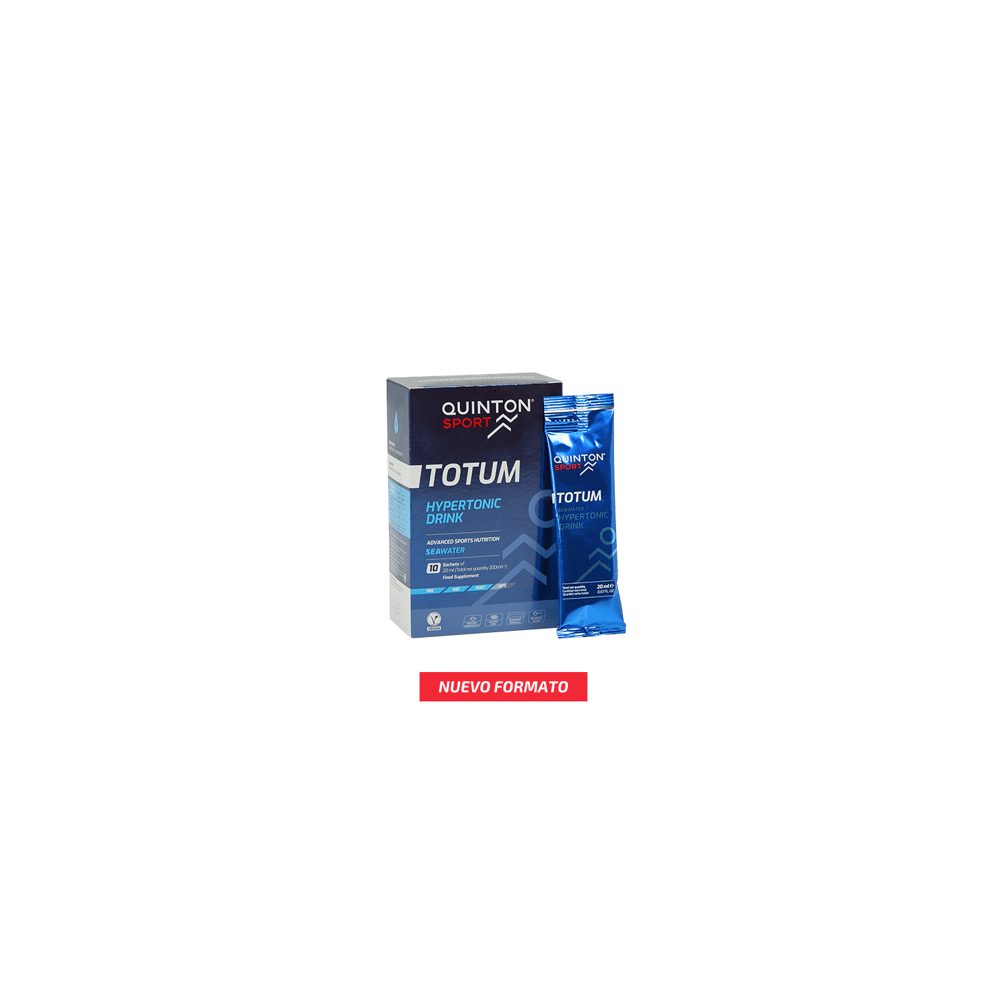 TOTUM SPORT HIPERTONICA 20ML 100% AGUA DE MAR