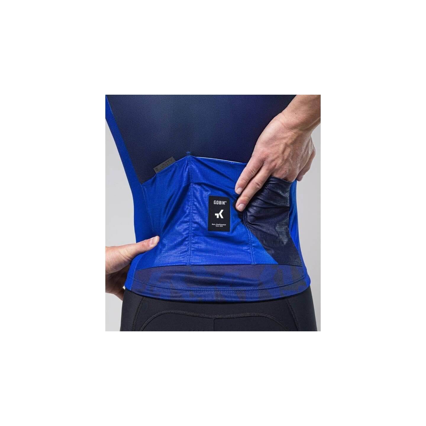 MAILLOT GOBIK HOMBRE MANGA CORTA STARK AZURE