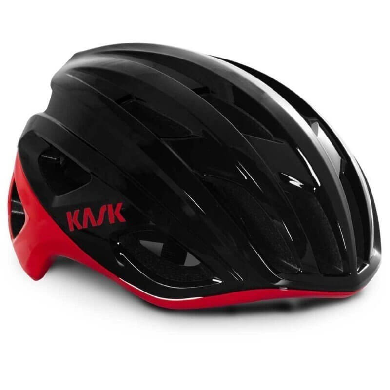 CASCO KASK MOJITO 3 NEGRO ROJO WG11