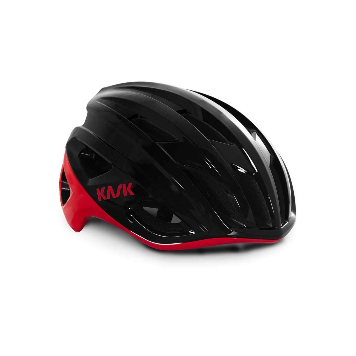 CASCO KASK MOJITO 3 NEGRO ROJO WG11