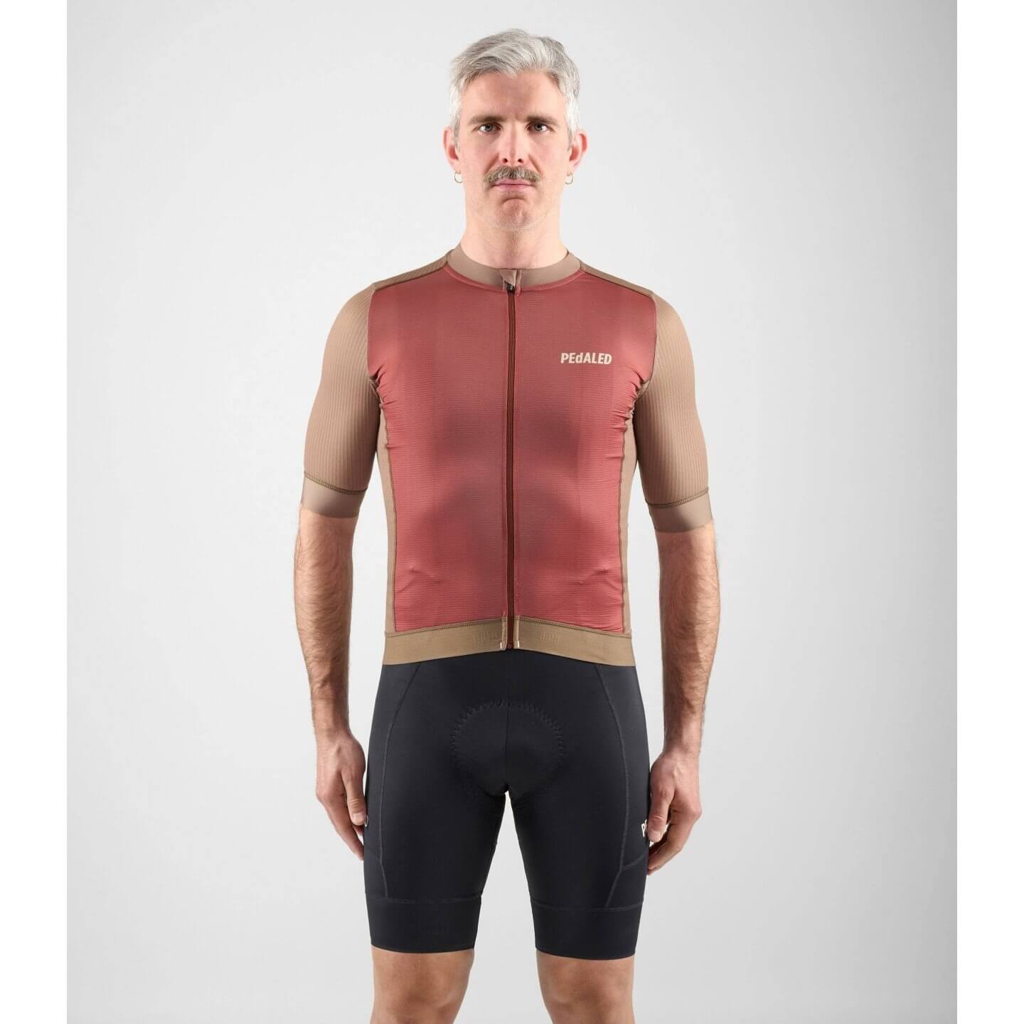 MAILLOT PEdALED ELEMENT BROWN