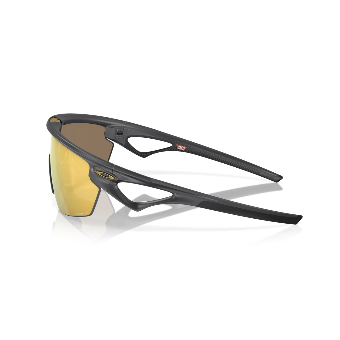 OAKLEY SPHAERA MATTE CARBON PRIZM 24K POLARIZED