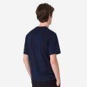 RAPHA MEN'S COTTON T-SHIRT LARGE LOGO NAVY