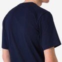 RAPHA MEN'S COTTON T-SHIRT LARGE LOGO NAVY