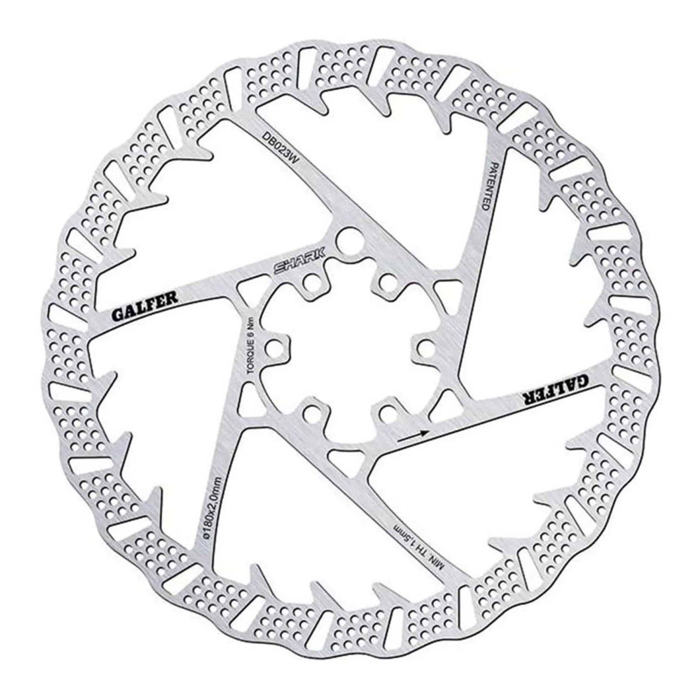 DISCO DE FRENO GALFER MTB SHARK