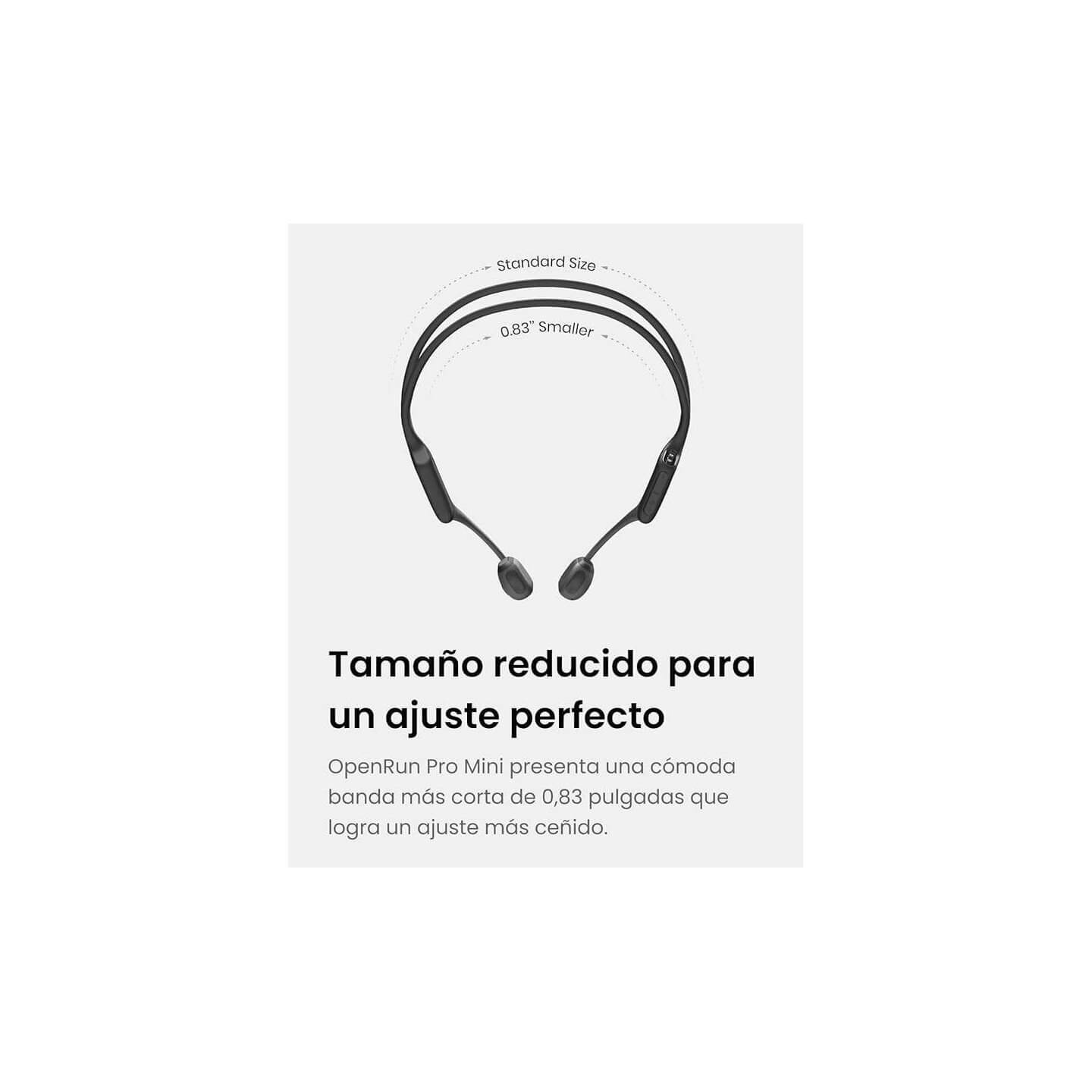 SHOKZ OPEN RUN PRO MINI AURICULARES DE CONDUCCIÓN OSEA