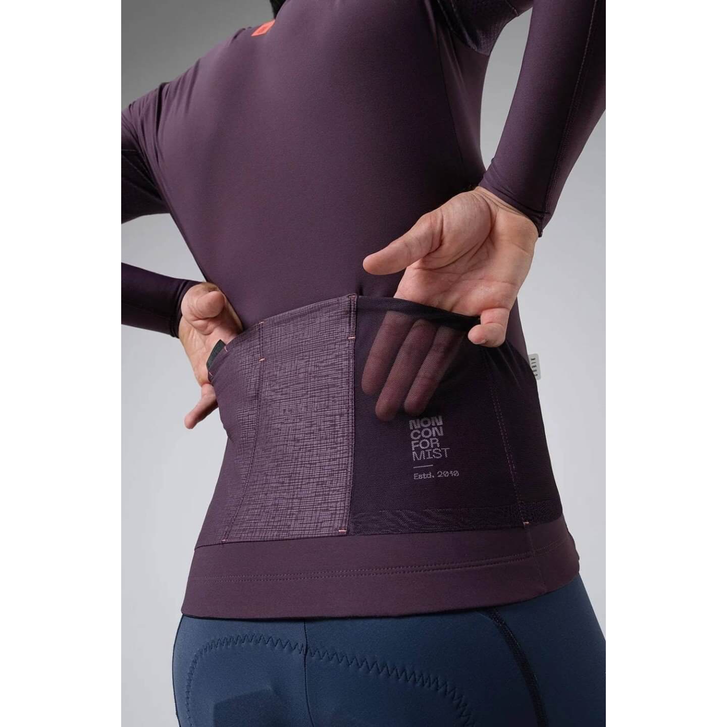 MAILLOT LARGO GOBIK PACER SOLID NIGHTSHADE HOMBRE