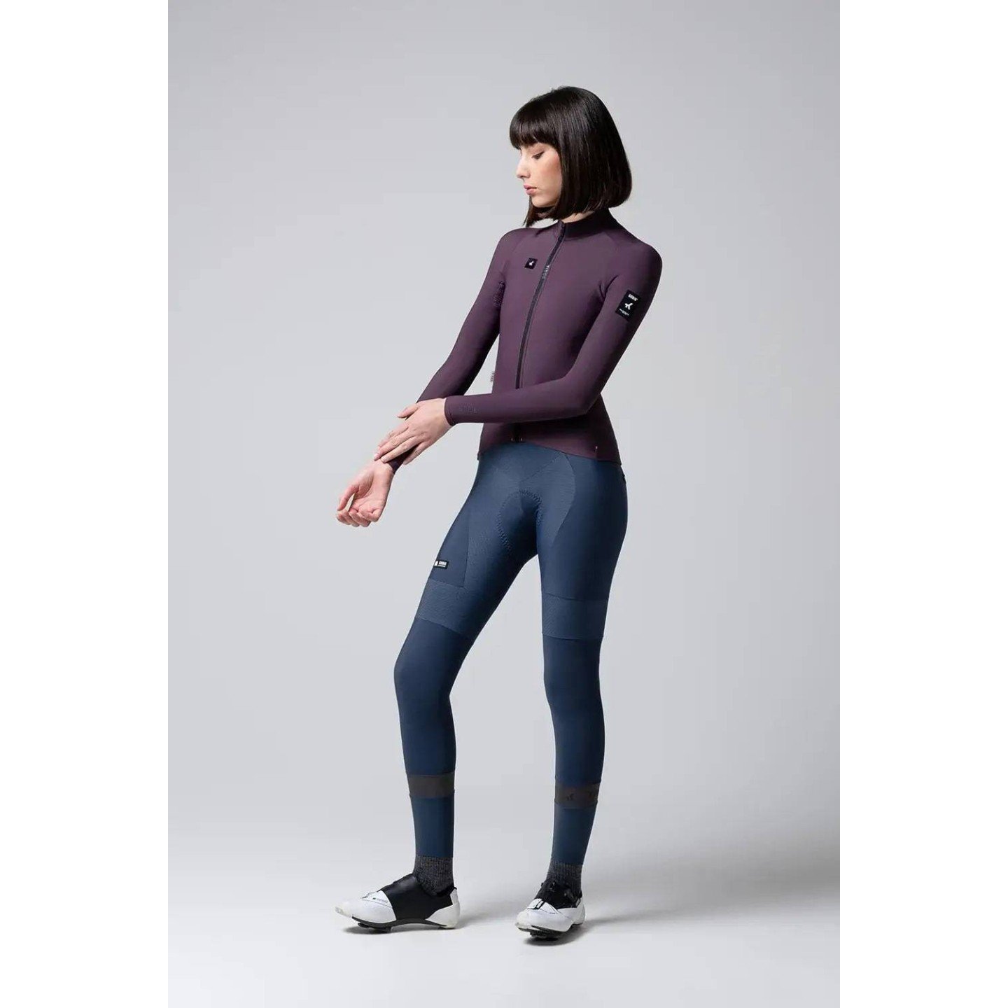 MAILLOT LARGO GOBIK PACER SOLID NIGHTSHADE MUJER