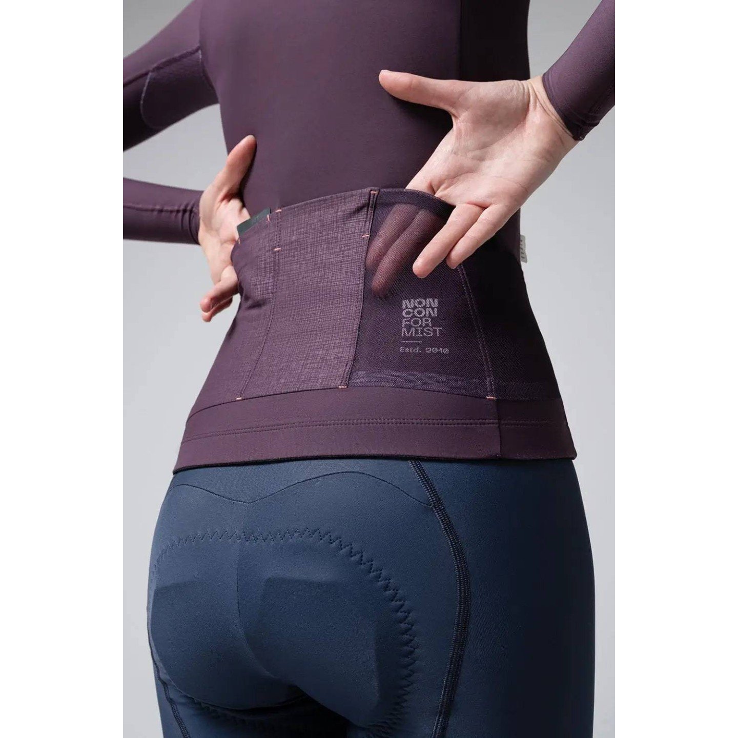 MAILLOT LARGO GOBIK PACER SOLID NIGHTSHADE MUJER