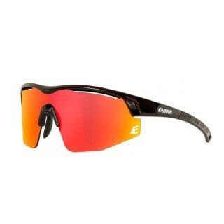 GAFAS EASSUN SPRINT BLACK FRAME REVO RED LENTS