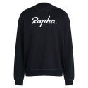 SUDADERA RAPHA LARGE LOGO BLACK/WHITE | Ravet Bike