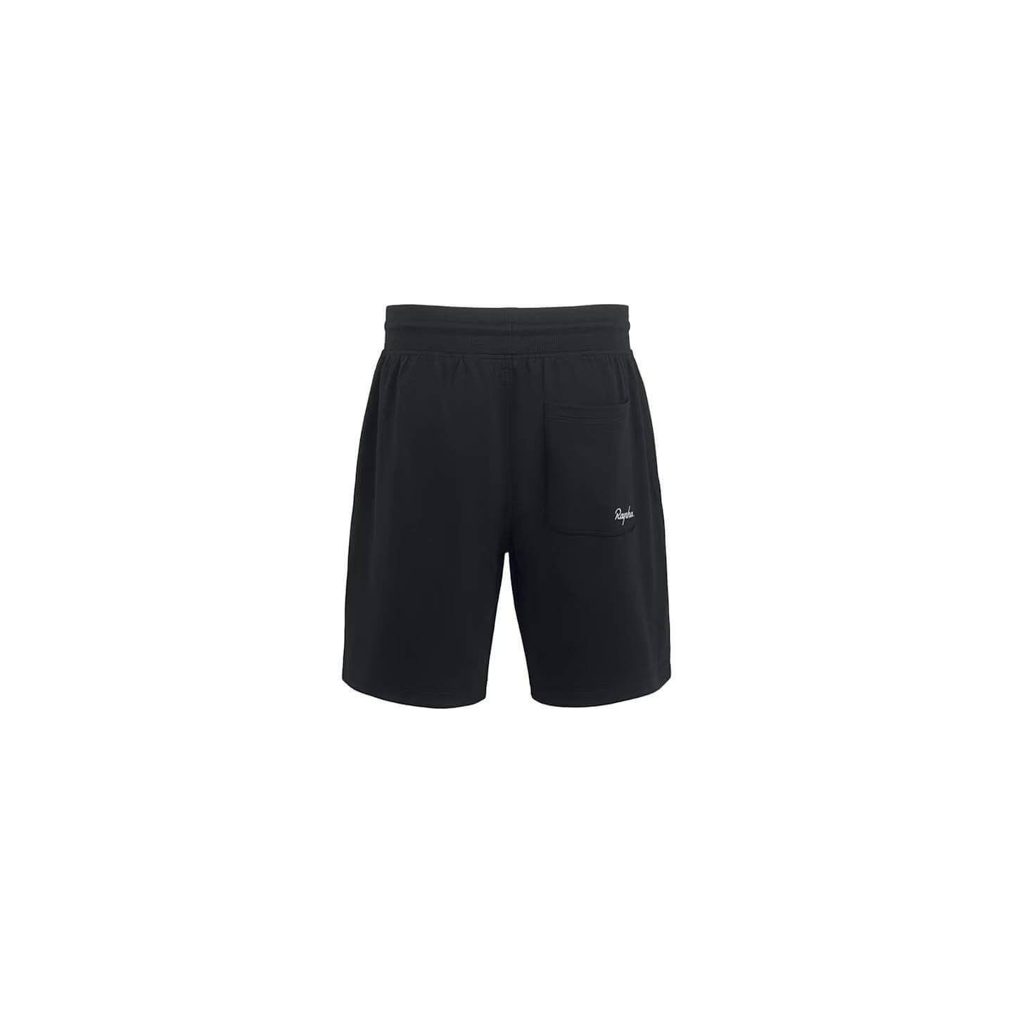 RAPHA MEN'S COTTON SWEATSHORT BLACK | Ravet Bike