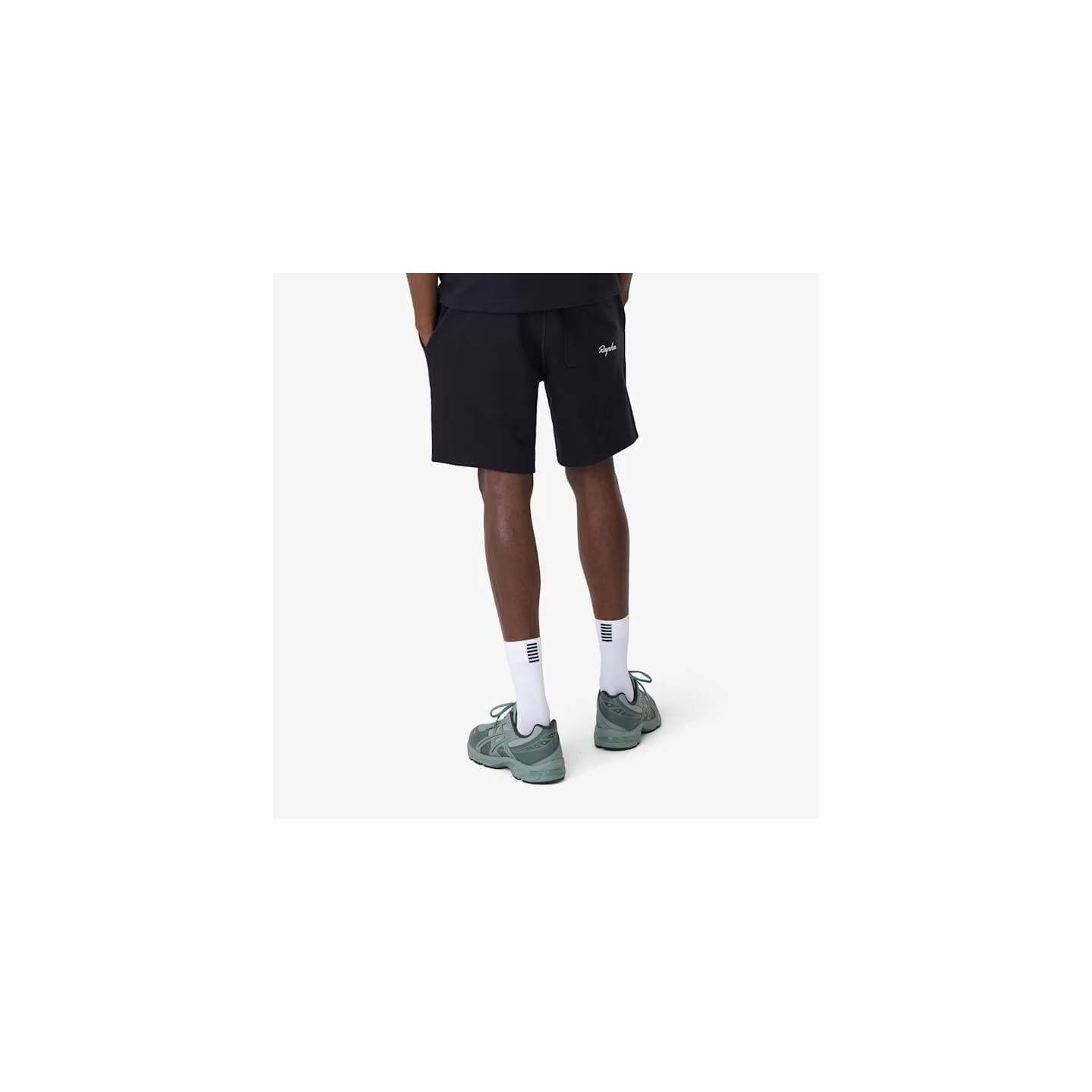 RAPHA MEN'S COTTON SWEATSHORT BLACK | Ravet Bike