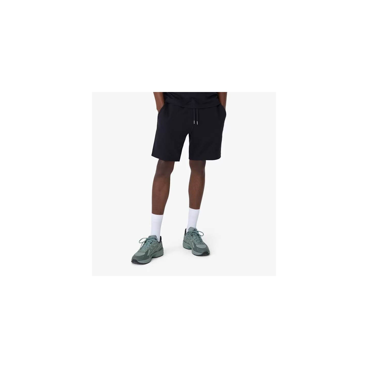 RAPHA MEN'S COTTON SWEATSHORT BLACK | Ravet Bike