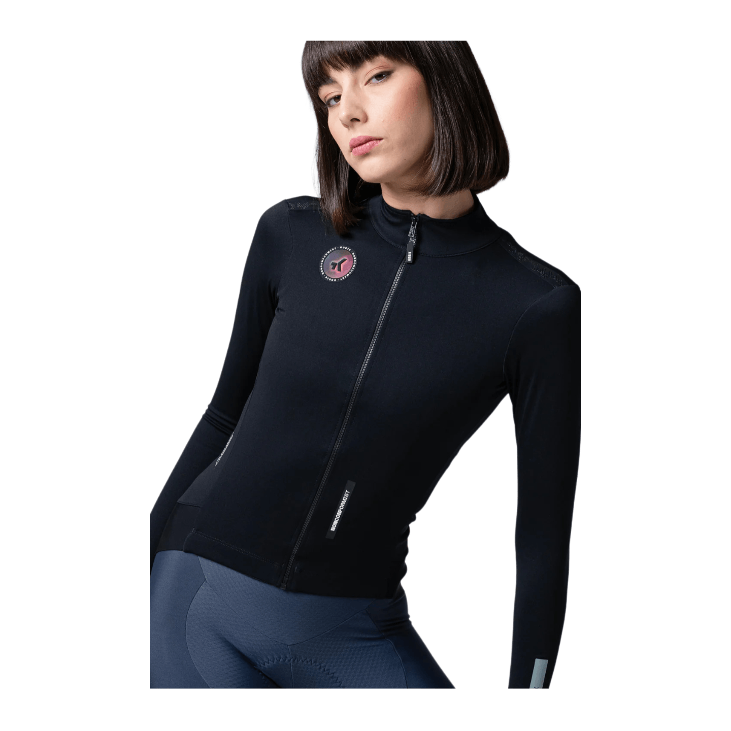 MAILLOT MANGA LARGA GOBIK ENVY 2.0 MUJER JET BLACK | Ravet Bike