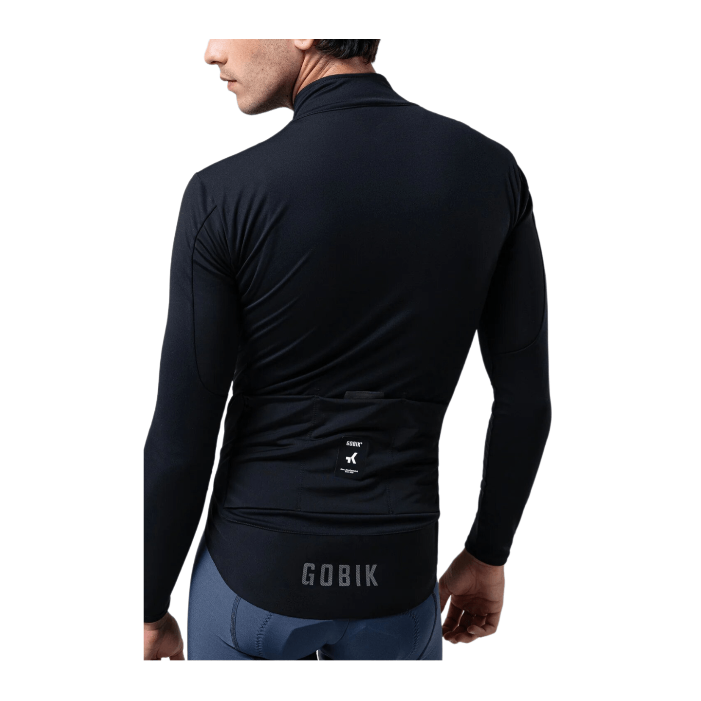 MAILLOT MANGA LARGA GOBIK ENVY 2.0 HOMBRE JET BLACK | Ravet Bike