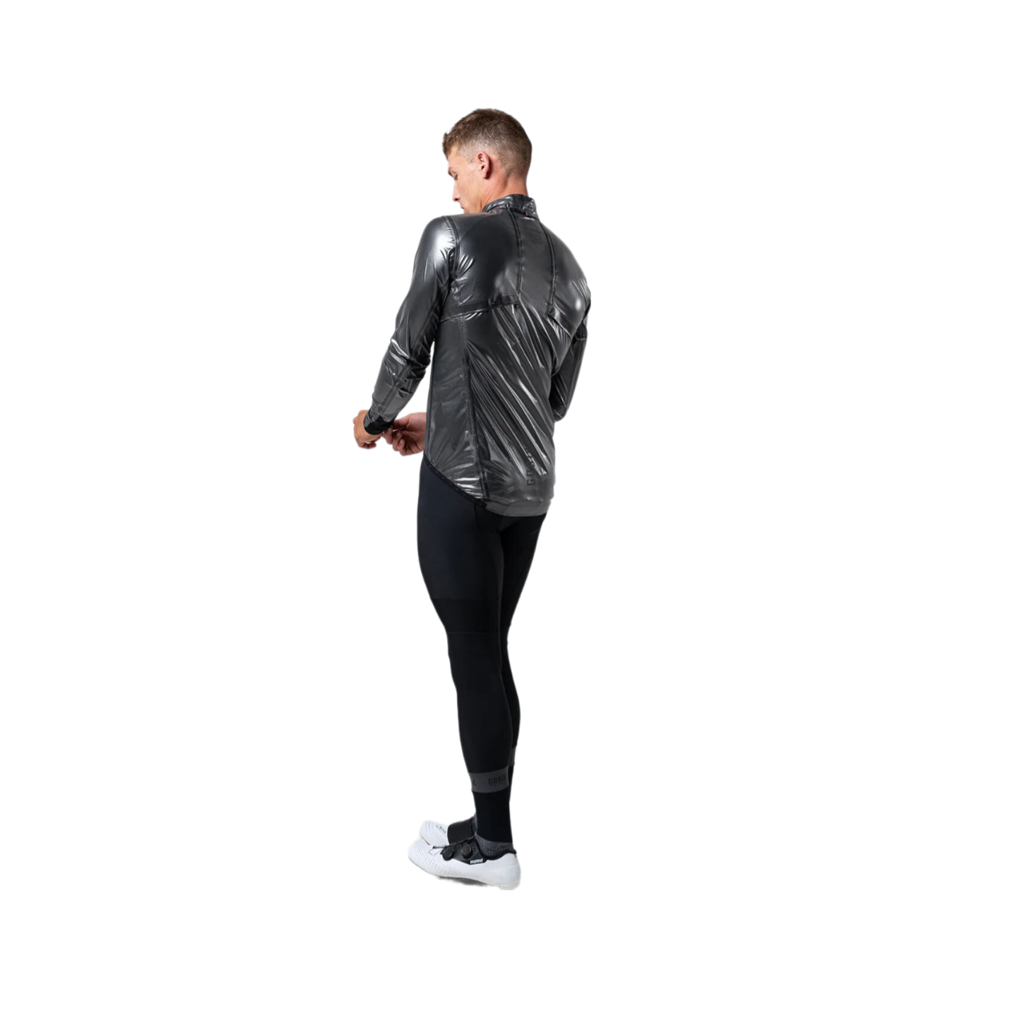 CHAQUETA LIGERA IMPERMEABLE PLUVIA 2.0 UNISEX TRUE BLACK | Ravet Bike
