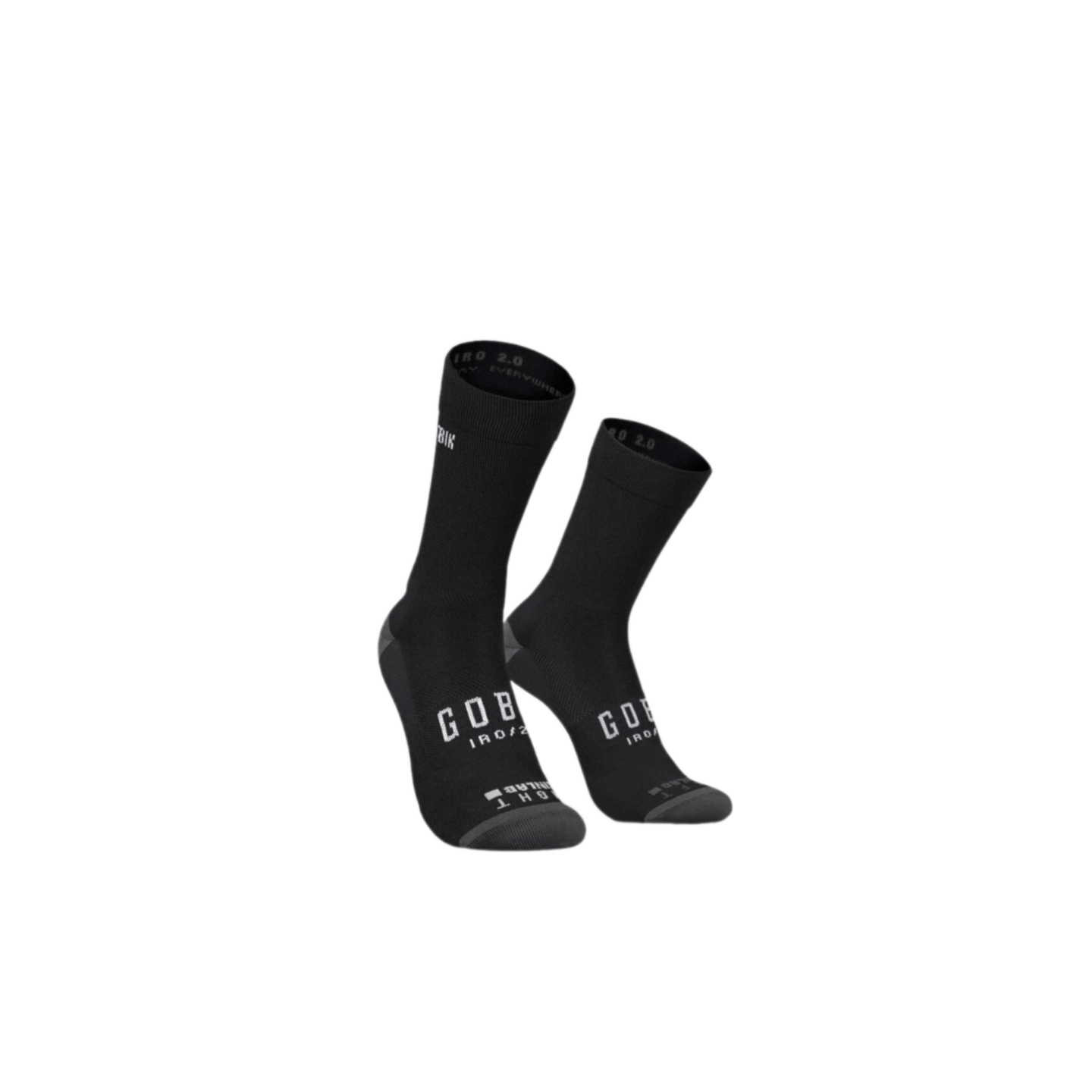 CALCETINES IRO 2.0 UNISEX BLACK LOGO | Ravet Bike