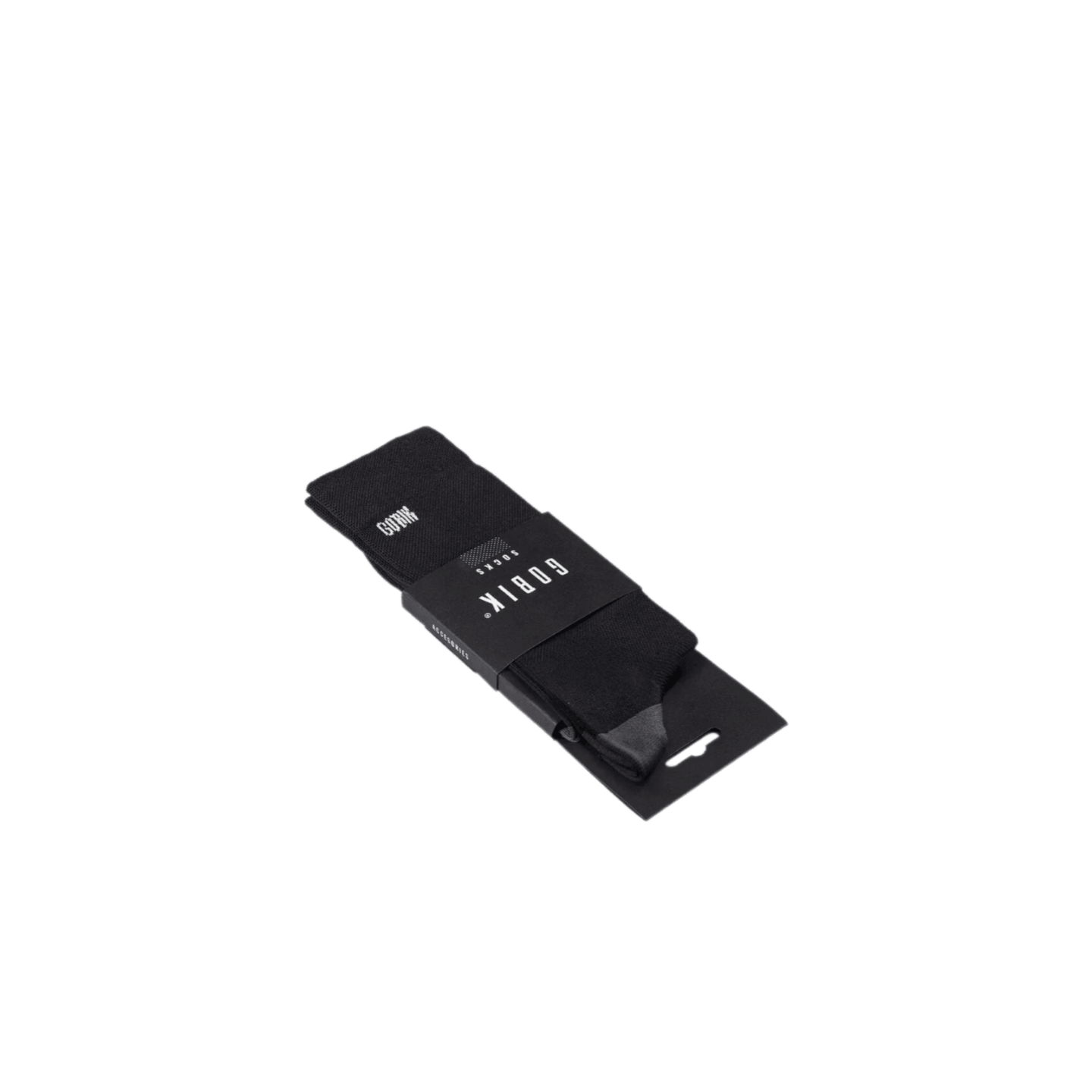 CALCETINES GOBIK IRO 2.0 UNISEX BLACK LOGO | Ravet Bike