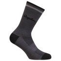 CALCETINES RAPHA MERINO REGULAR NEGRO/ GRIS OSCURO | Ravet Bike