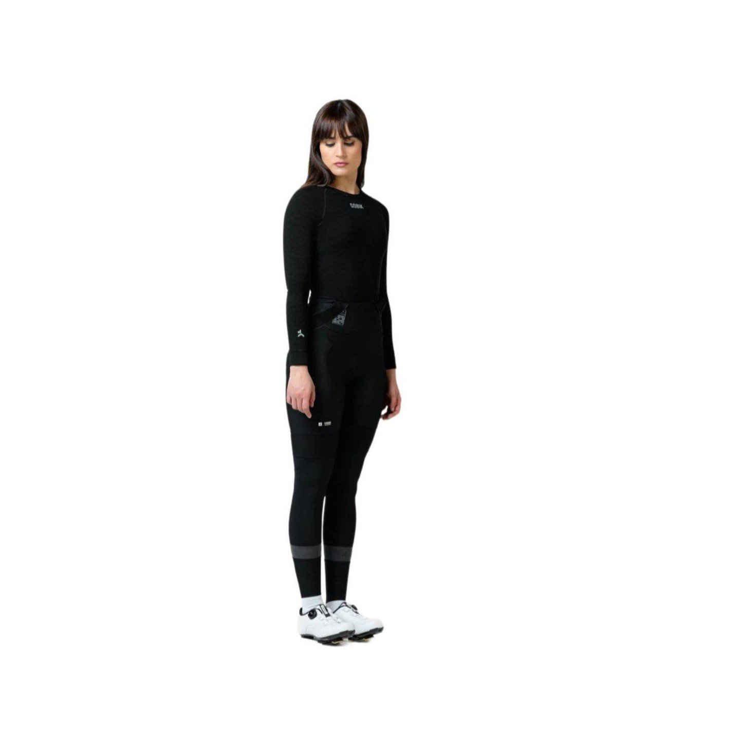 CAMISETA INTERIOR MANGA LARGA GOBIK WINTER MERINO MUJER COAL | Ravet Bike