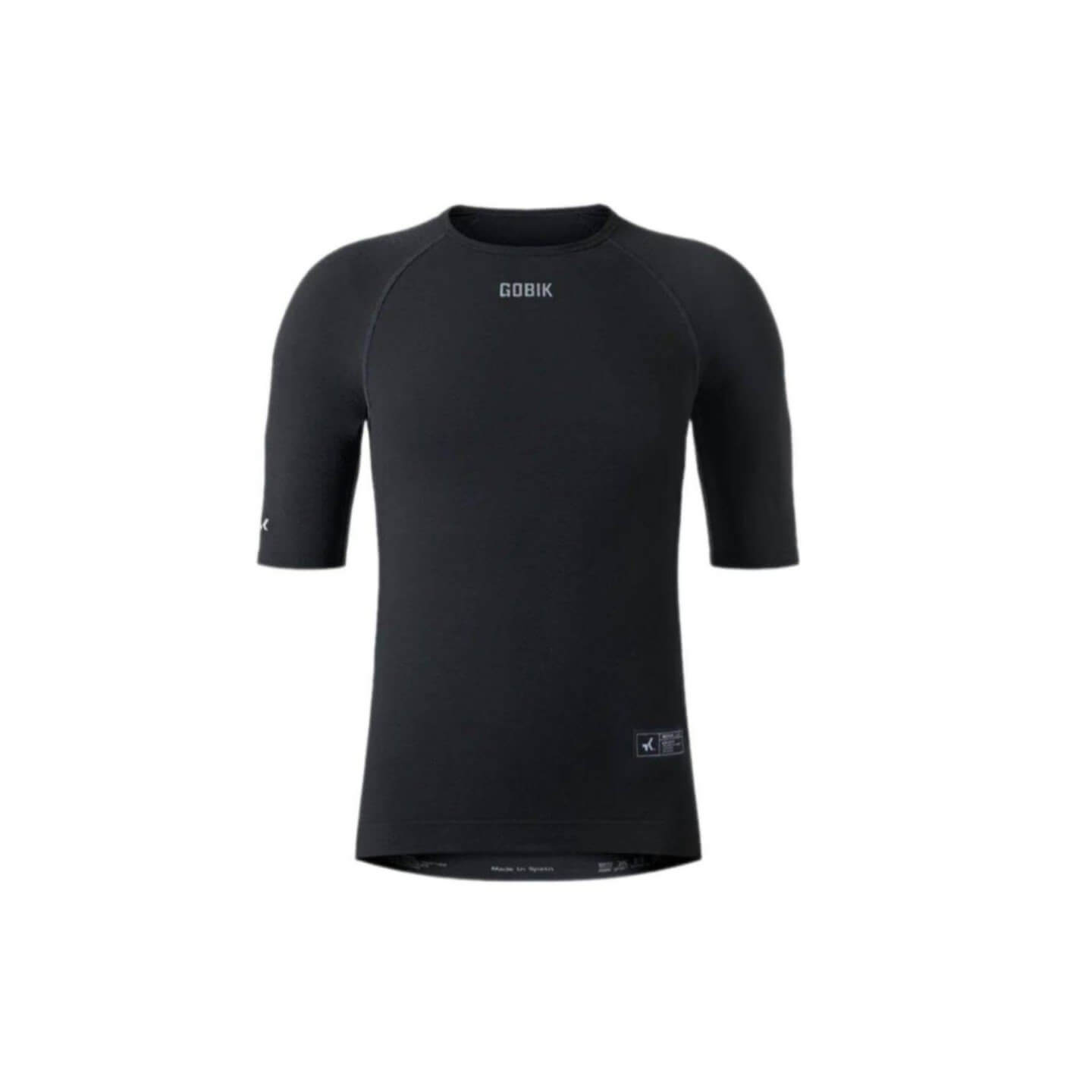 CAMISETA INTERIOR MANGA CORTA WINTER MERINO HOMBRE COAL | Ravet Bike