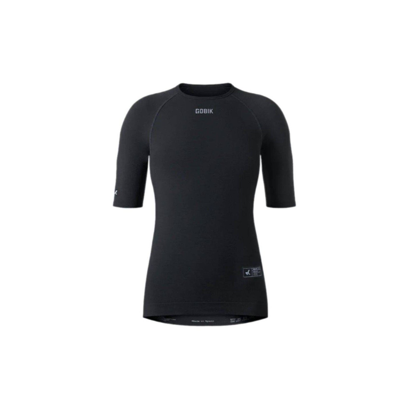 CAMISETA MANGA CORTA GOBIK WINTER MERINO MUJER COAL | Ravet Bike