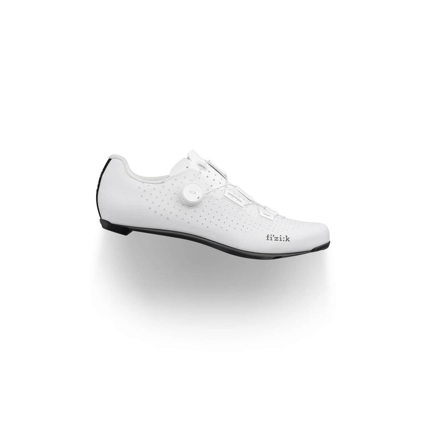 ZAPATILLAS FIZIK TEMPO DECOS CARBON WHITE/WHITE | Ravet Bike