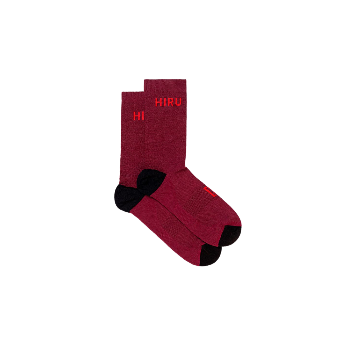 CALCETINES HIRU PRIMALOFT 21 SOCKS GARNET | Ravet Bike