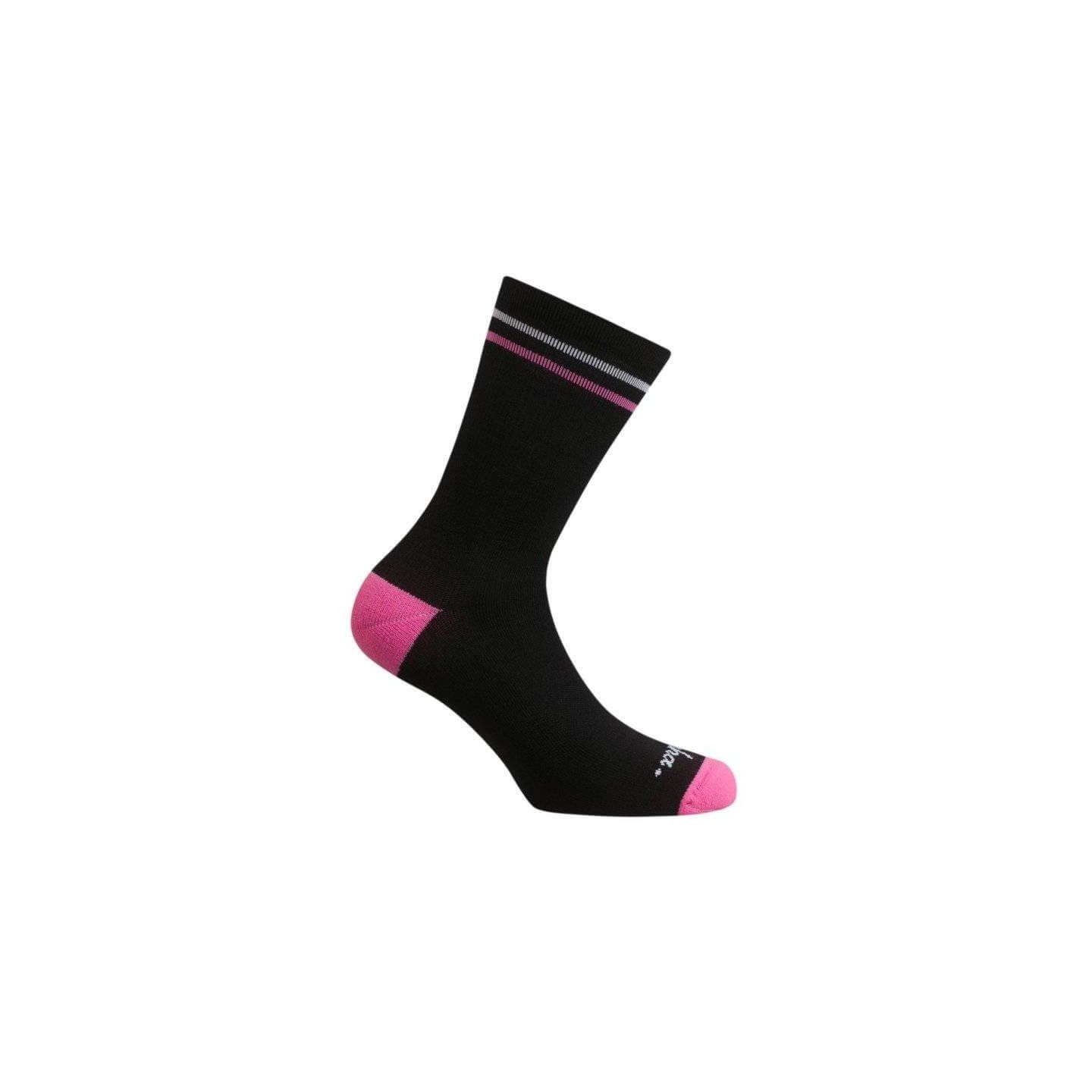 RAPHA MERINO SOCKS - REGULAR BLACK/WHITE | Ravet Bike