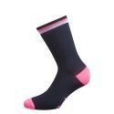 CALCETINES RAPHA LOGO BLANCO/NEGRO/ROSA | Ravet Bike