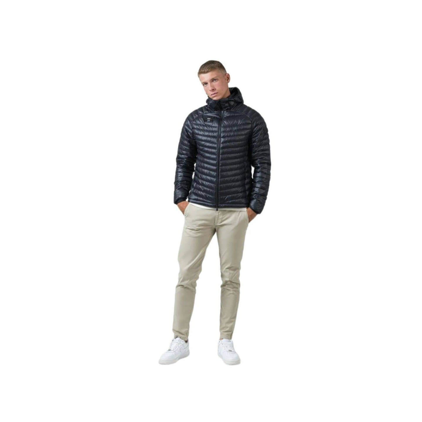 CHAQUETA DE PLUMAS GOBIK DISCOVERY HOMBRE ROYAL BLACK | Ravet Bike
