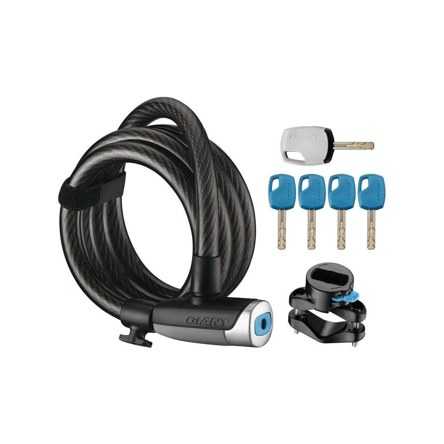 CANDADO GIANT FLEX KEY COIL 12 | Ravet Bike
