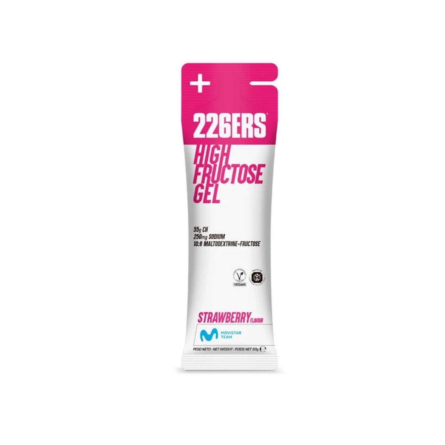 226ERS HIGH FRUCTOSE GEL FRESA | Ravet Bike