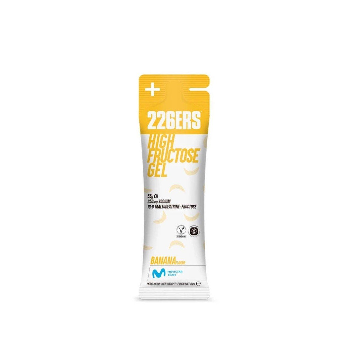 226ERS HIGH FRUCTOSE GEL PLATANO | Ravet Bike