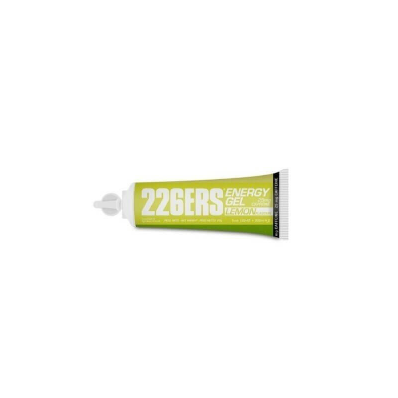 226ERS Energy Gel Bio 25g 25mg Cafeína Lemon