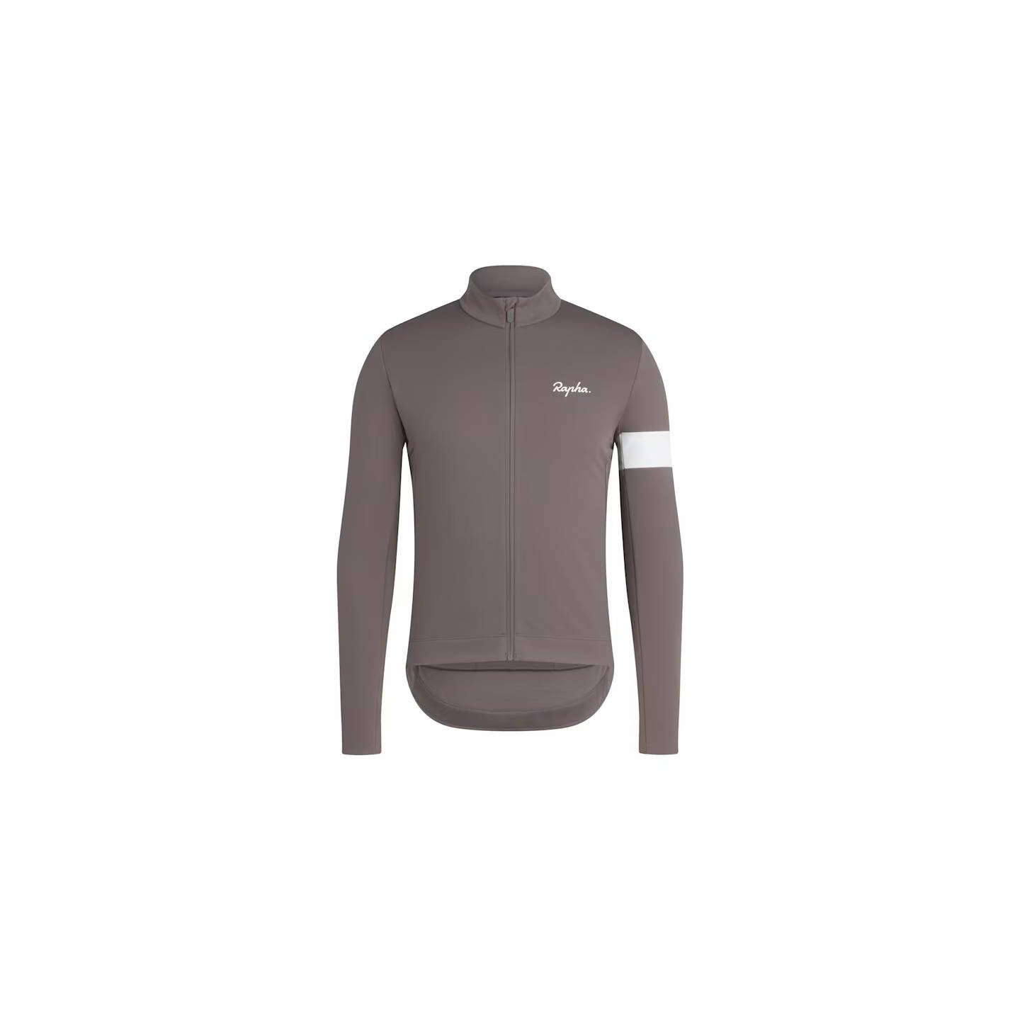 RAPHA MEN'S CORE WINTER JACKET MUSHROOM / WHITE | Ravet Bike