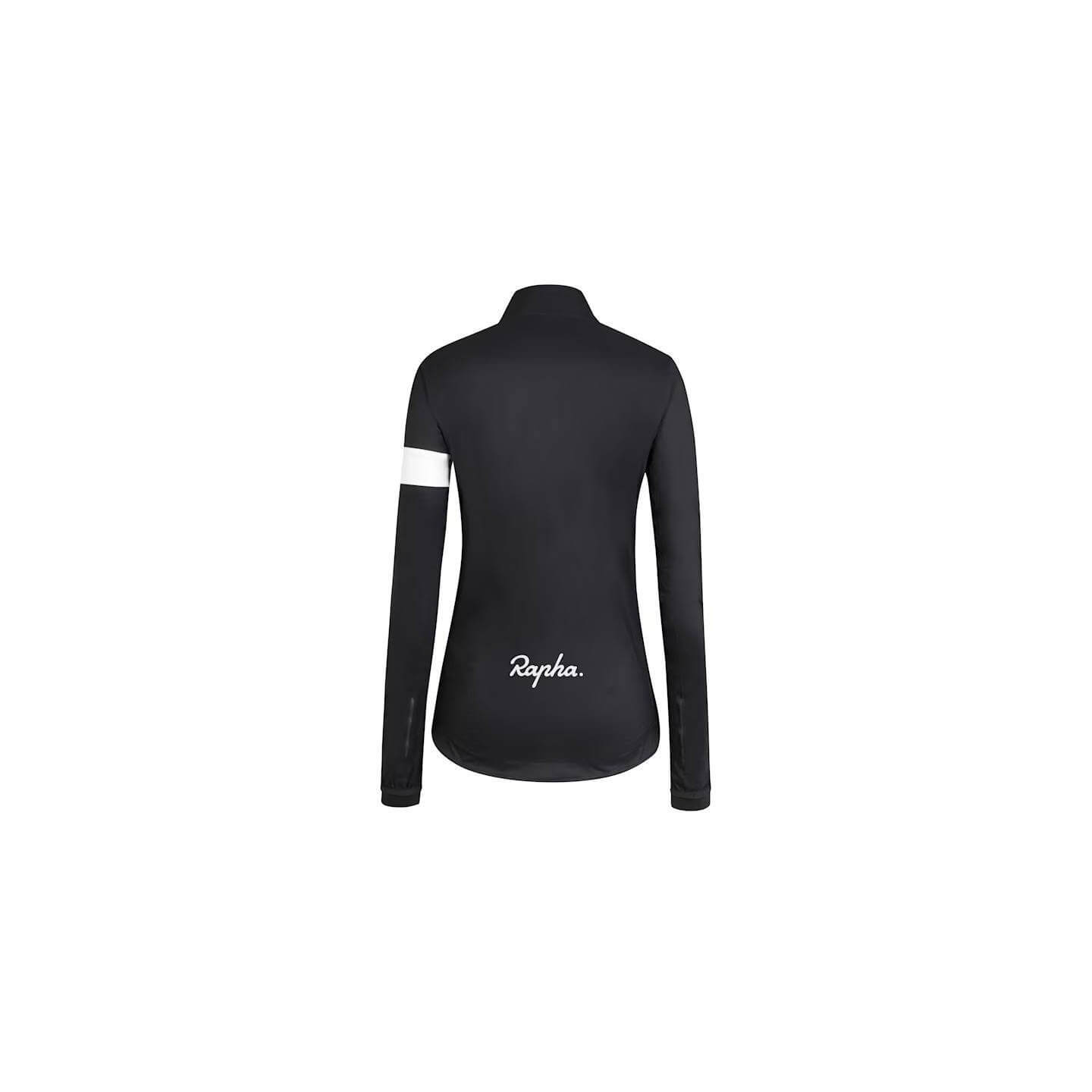 RAPHA WOMENS CORE RAIN JACKET II BLACK | Ravet Bike