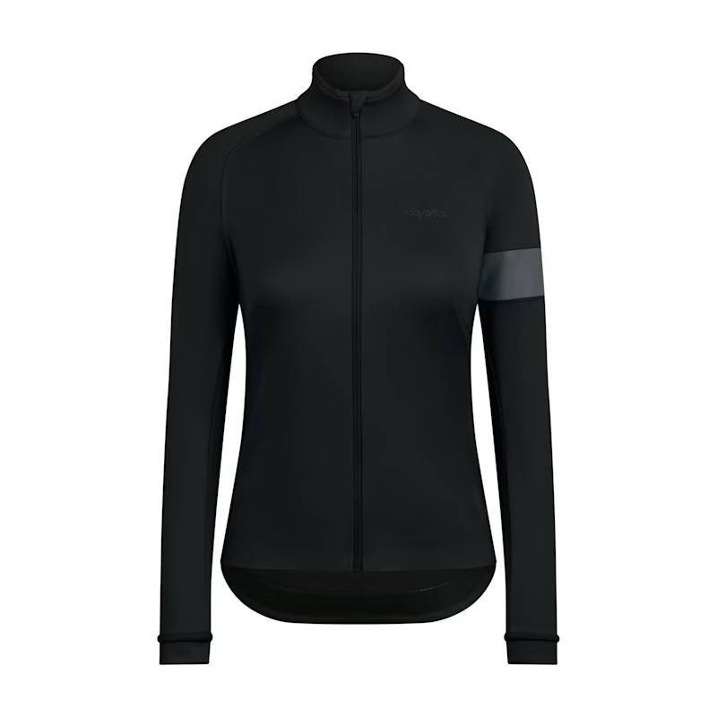 RAPHA CORE WINTER JACKET BLACK/WHITE MUJER