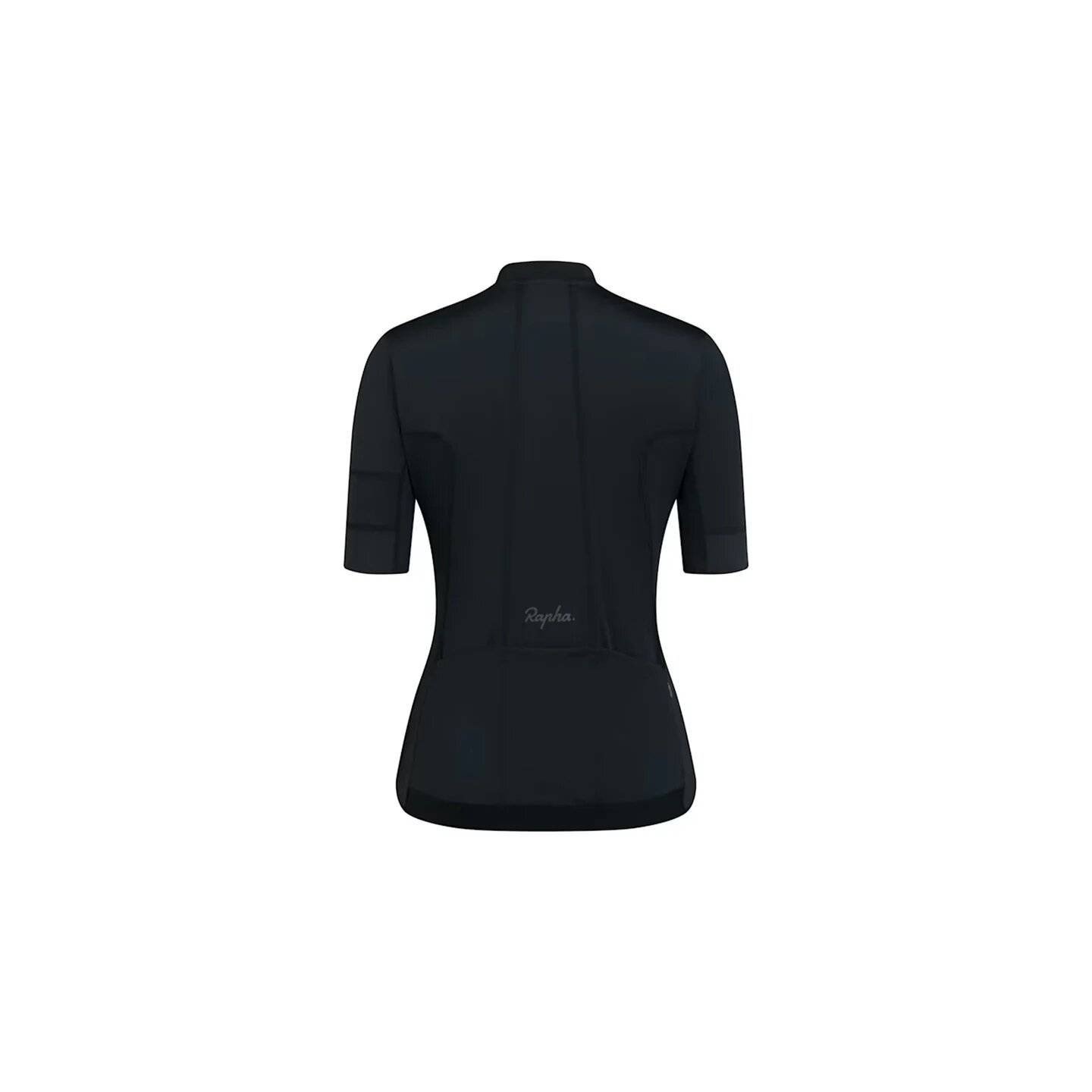 MAILLOT DE CARRETERA RAPHA BLACK MUJER | Ravet Bike
