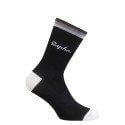 CALCETINES RAPHA LOGO BLACK/GREY/CARBON GREY | Ravet Bike