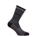 CALCETINES RAPHA LOGO GREY MARL/BLACK/GREY | Ravet Bike