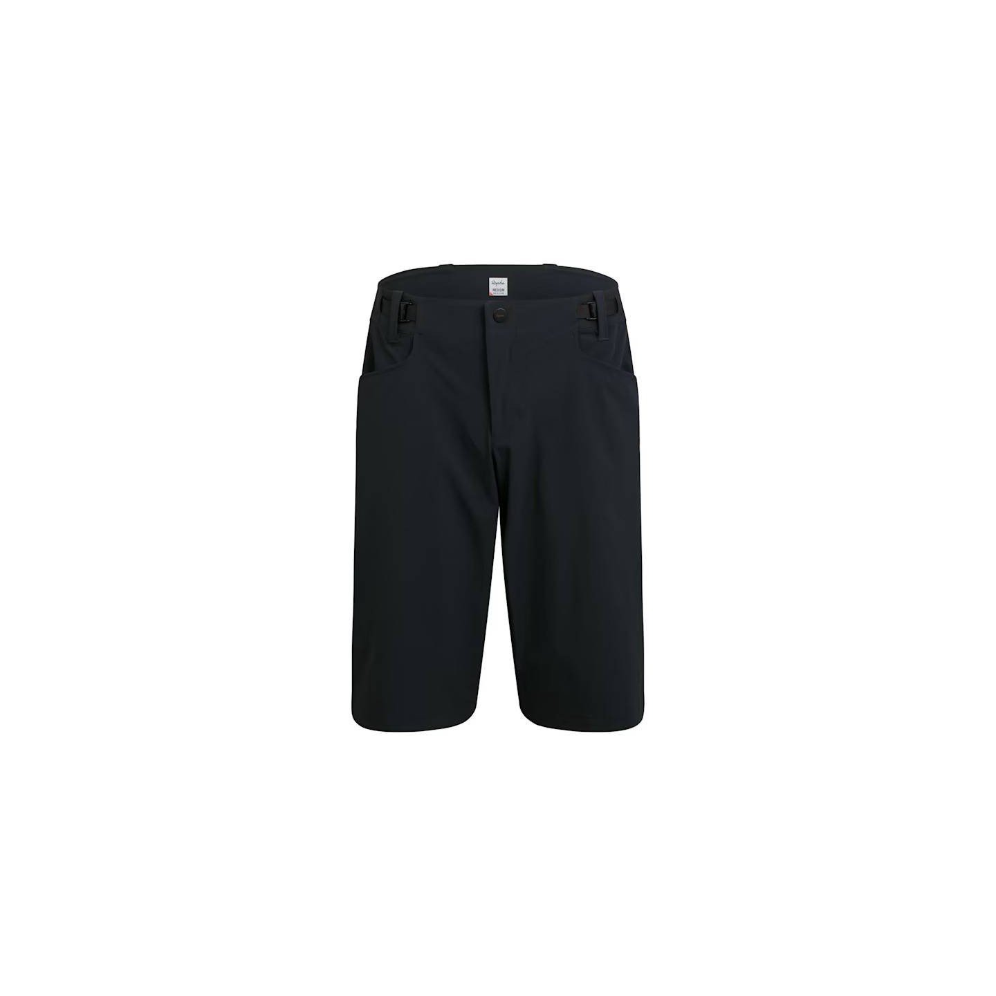 RAPHA MEN TRAIL SHORTS BLACK/LIGHT GREY | Ravet Bike