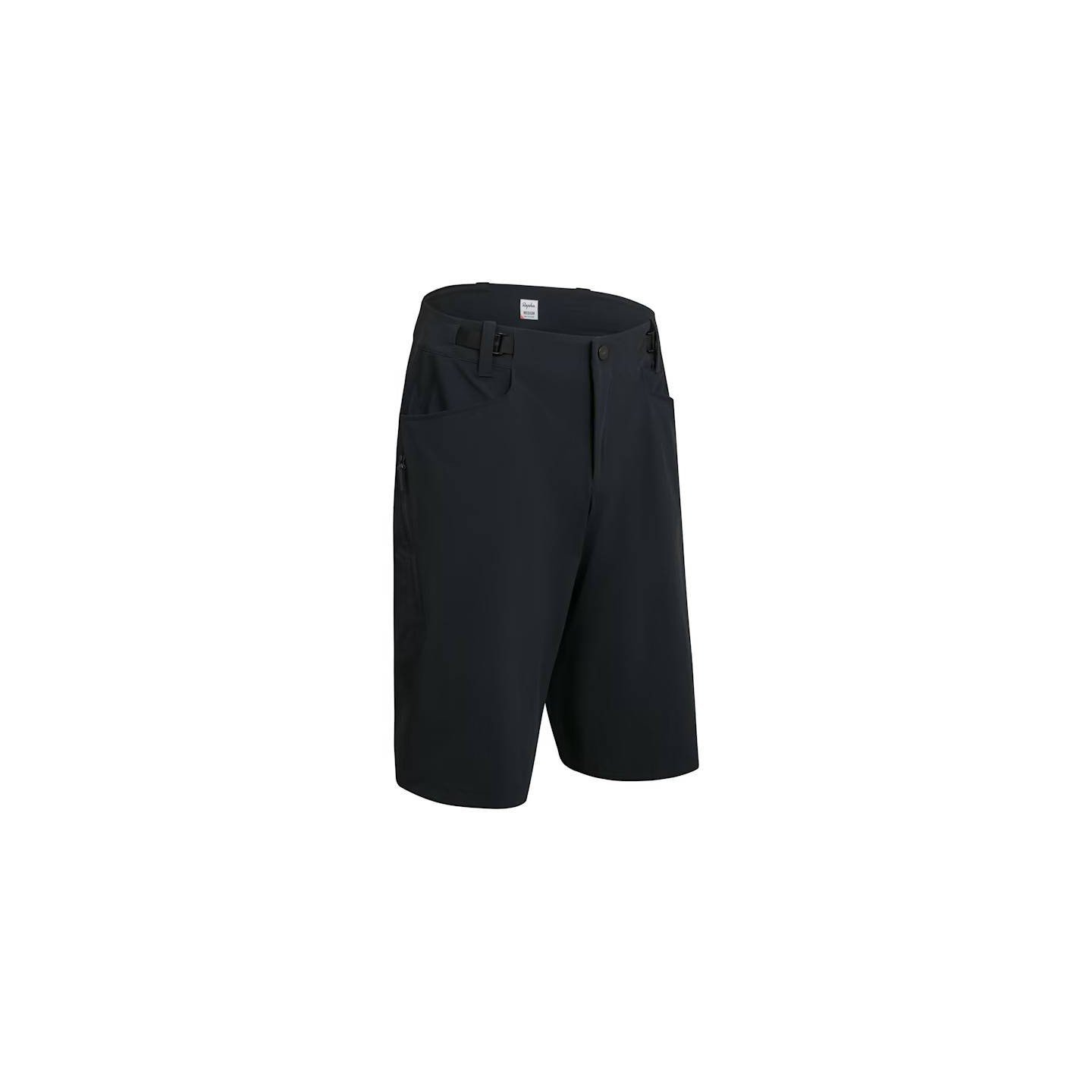 RAPHA MEN TRAIL SHORTS BLACK/LIGHT GREY | Ravet Bike