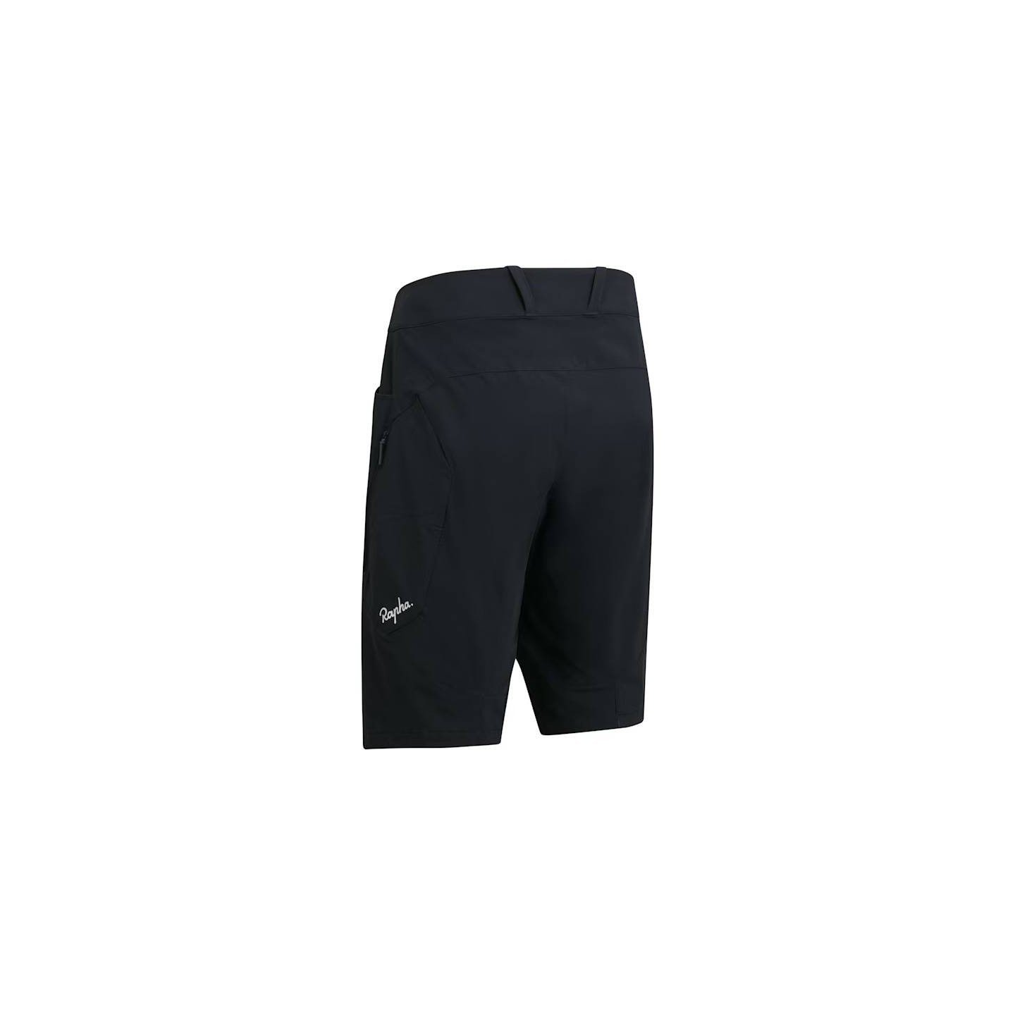RAPHA MEN TRAIL SHORTS BLACK/LIGHT GREY | Ravet Bike