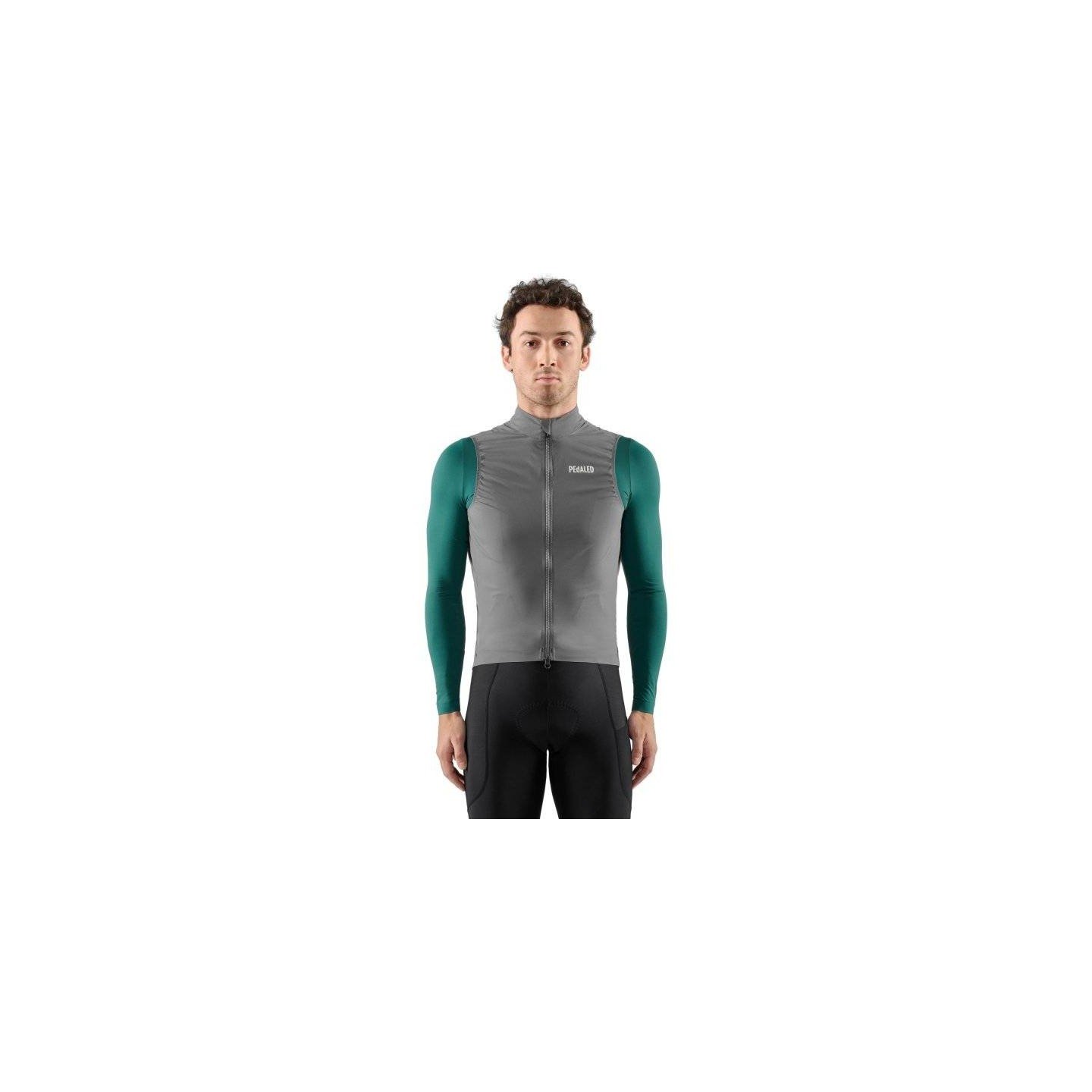 CHALECO PEDALED WATERPROOF GREY | Ravet Bike